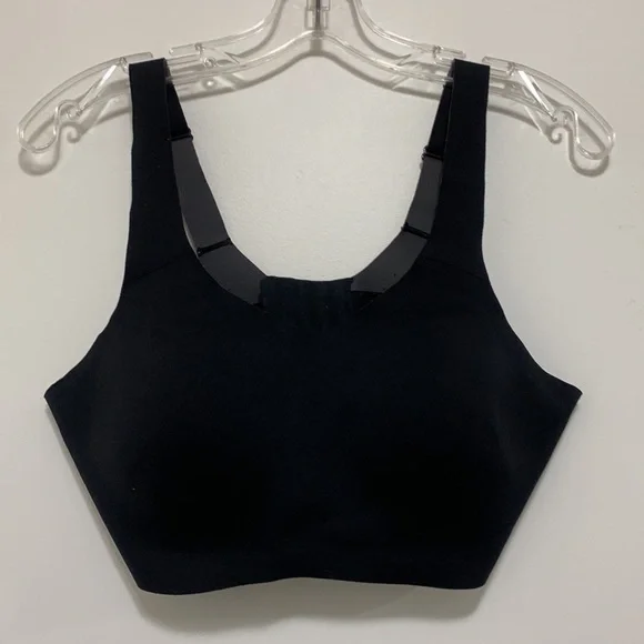 Title Nine Run It All Wireless Black Sports Bra - Picture 2 of 6